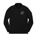 adidas Embroidered Quarter‑Zip Pullover — Lightweight Performance Top
