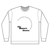 Long Sleeve Shirt — "The Master's Decree" Minimalist Graphic
