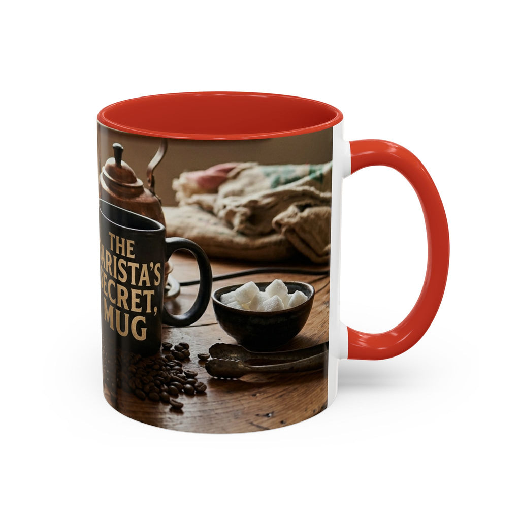Barista's Secret Coffee Mug — Accent Ceramic Coffee Cup (11/15oz)