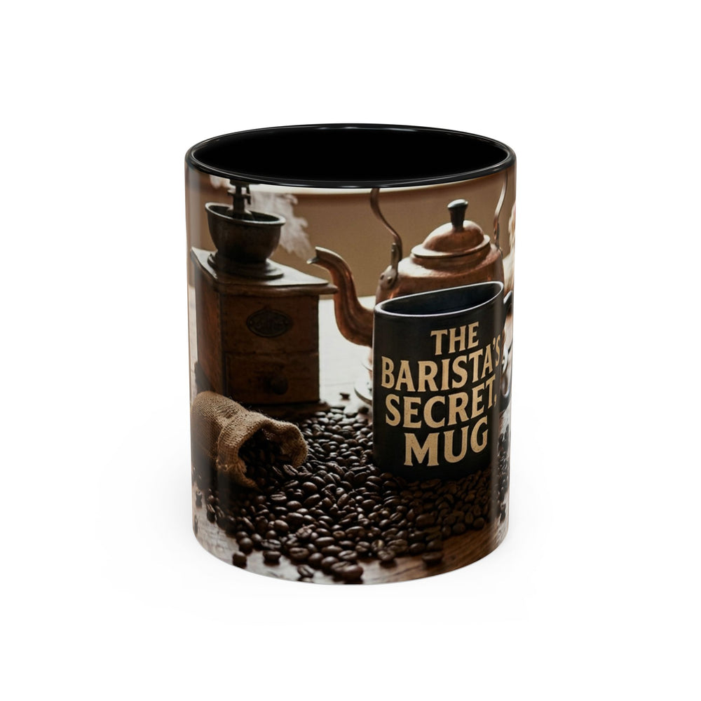 Barista's Secret Coffee Mug — Accent Ceramic Coffee Cup (11/15oz)