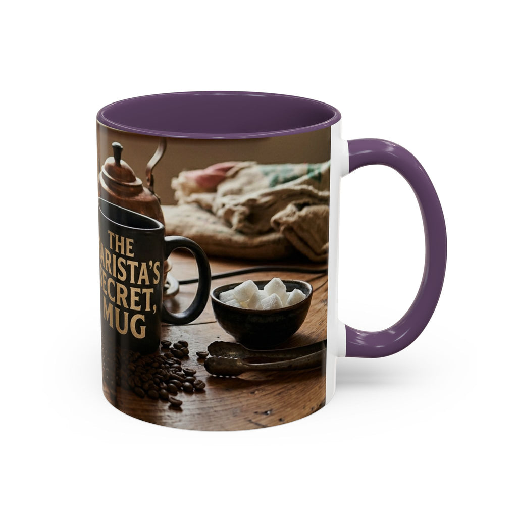 Barista's Secret Coffee Mug — Accent Ceramic Coffee Cup (11/15oz)
