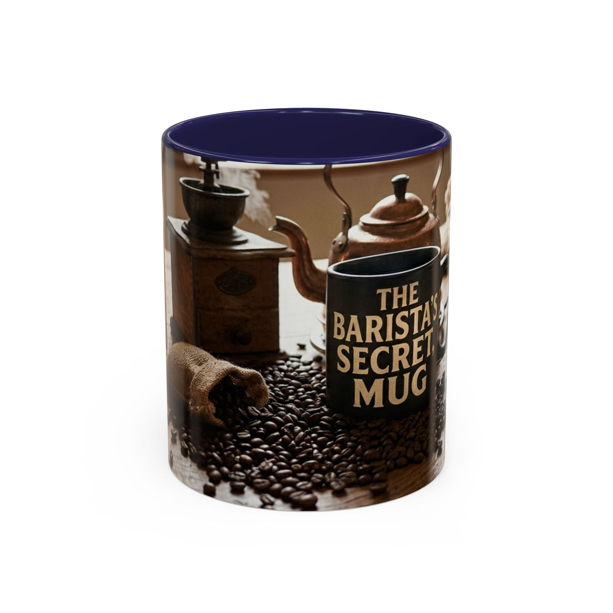 Barista's Secret Coffee Mug — Accent Ceramic Coffee Cup (11/15oz)