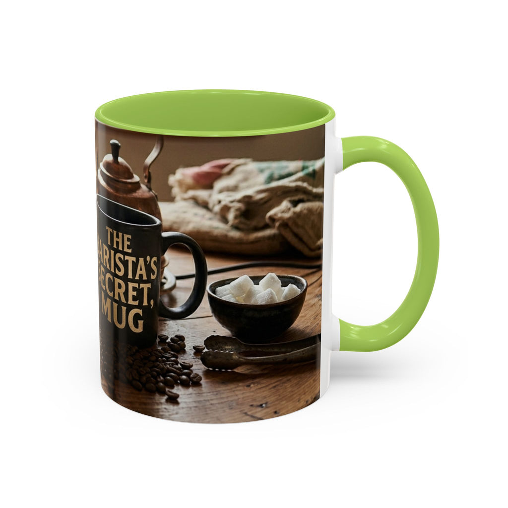 Barista's Secret Coffee Mug — Accent Ceramic Coffee Cup (11/15oz)