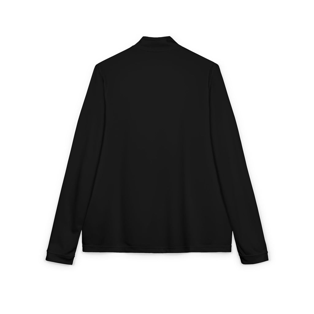 adidas Embroidered Quarter‑Zip Pullover — Lightweight Performance Top