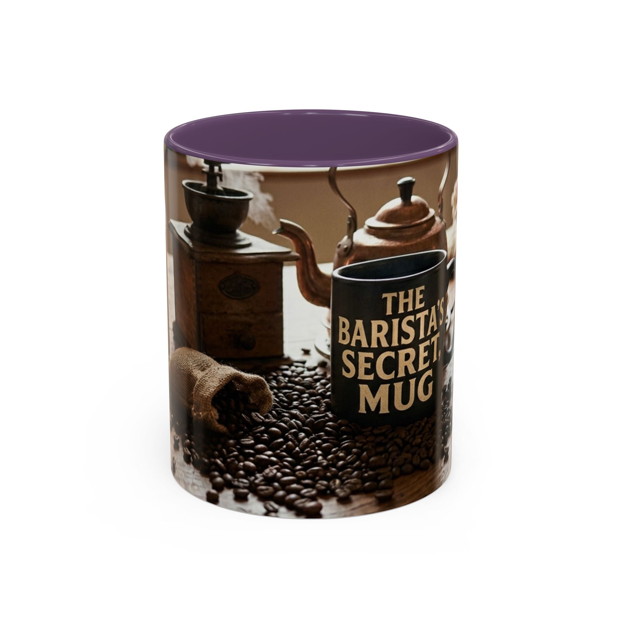 Barista's Secret Coffee Mug — Accent Ceramic Coffee Cup (11/15oz)