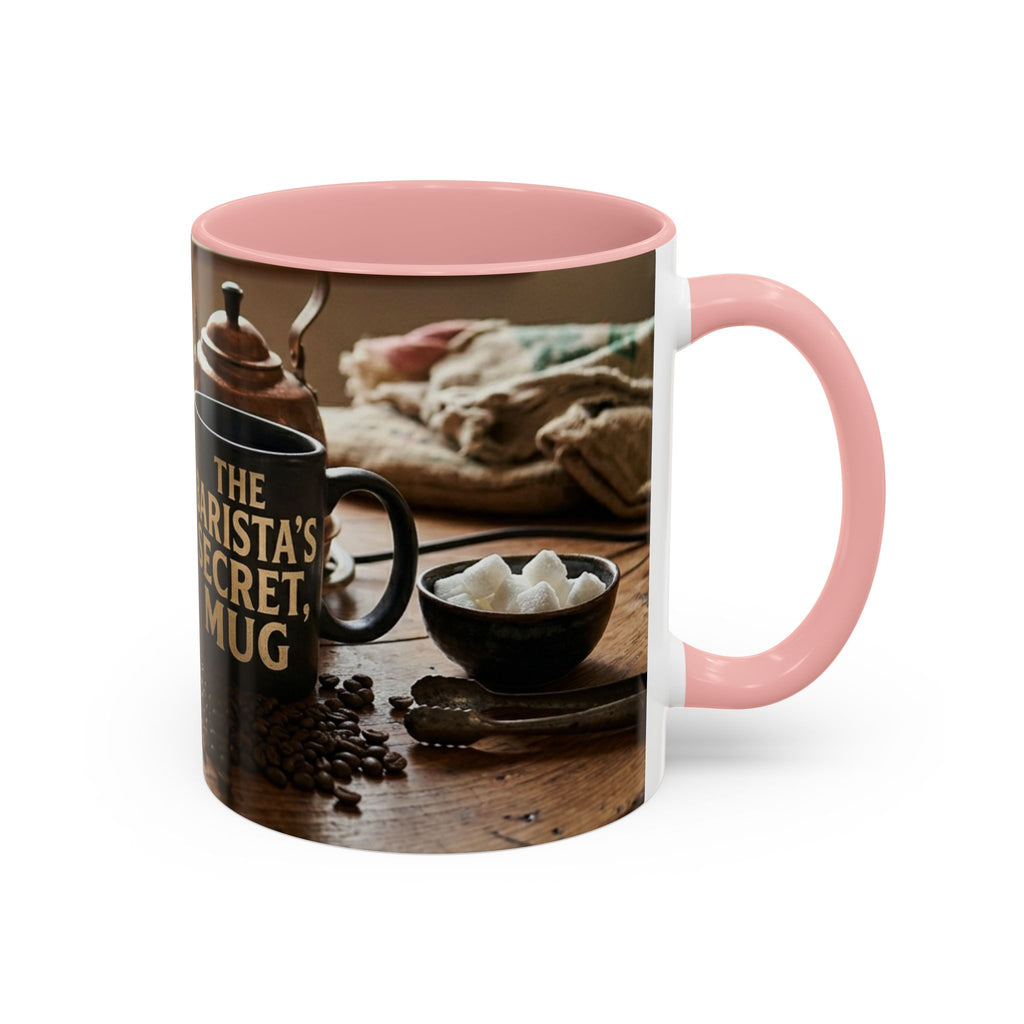 Barista's Secret Coffee Mug — Accent Ceramic Coffee Cup (11/15oz)