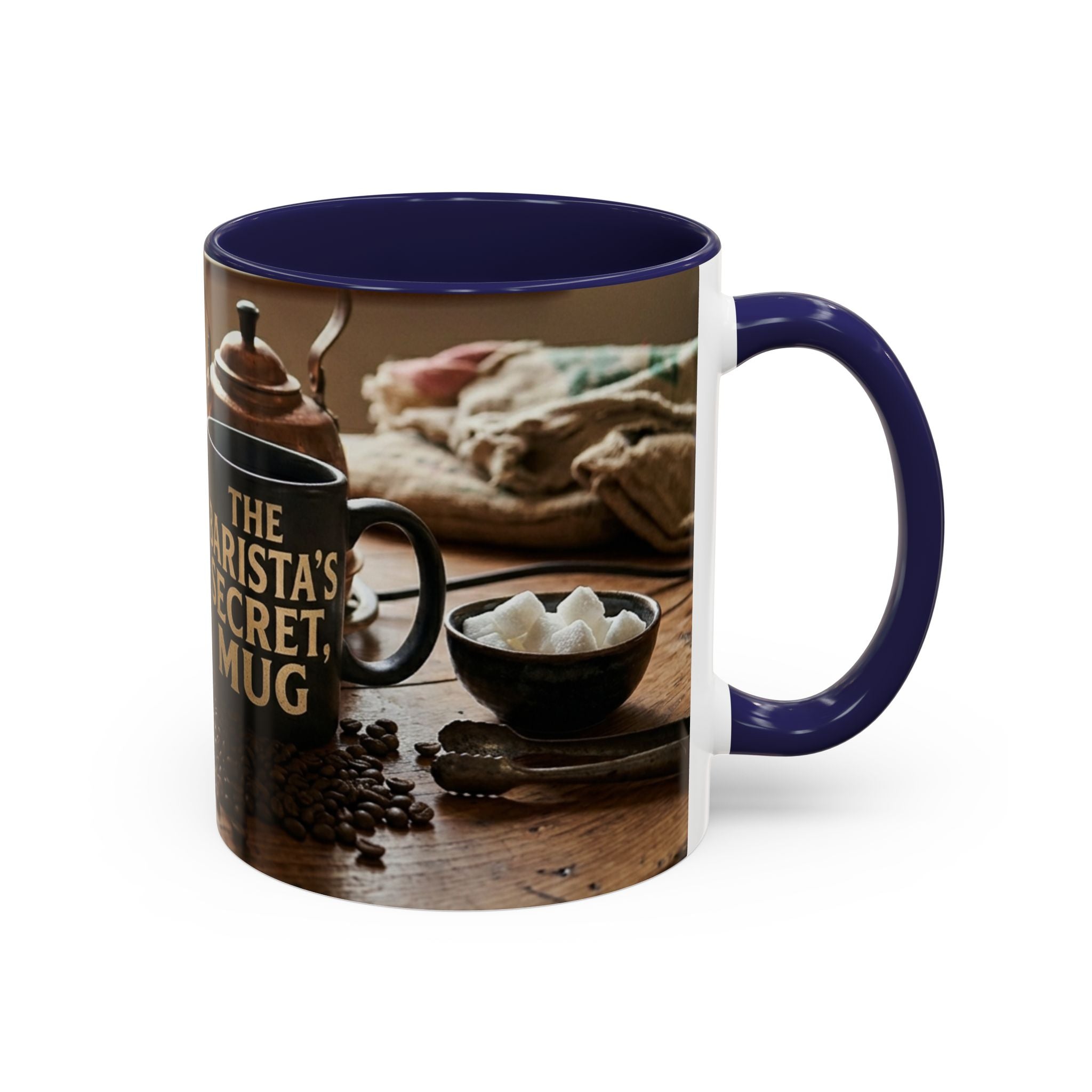 Barista's Secret Coffee Mug — Accent Ceramic Coffee Cup (11/15oz)