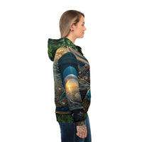 Athletic Hoodie — Sunrise Reflective Pond Front