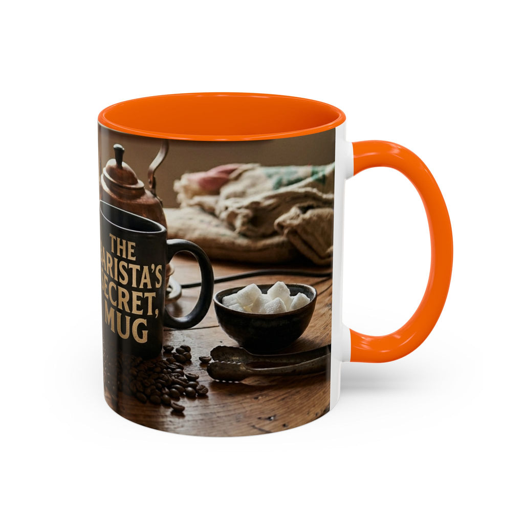 Barista's Secret Coffee Mug — Accent Ceramic Coffee Cup (11/15oz)