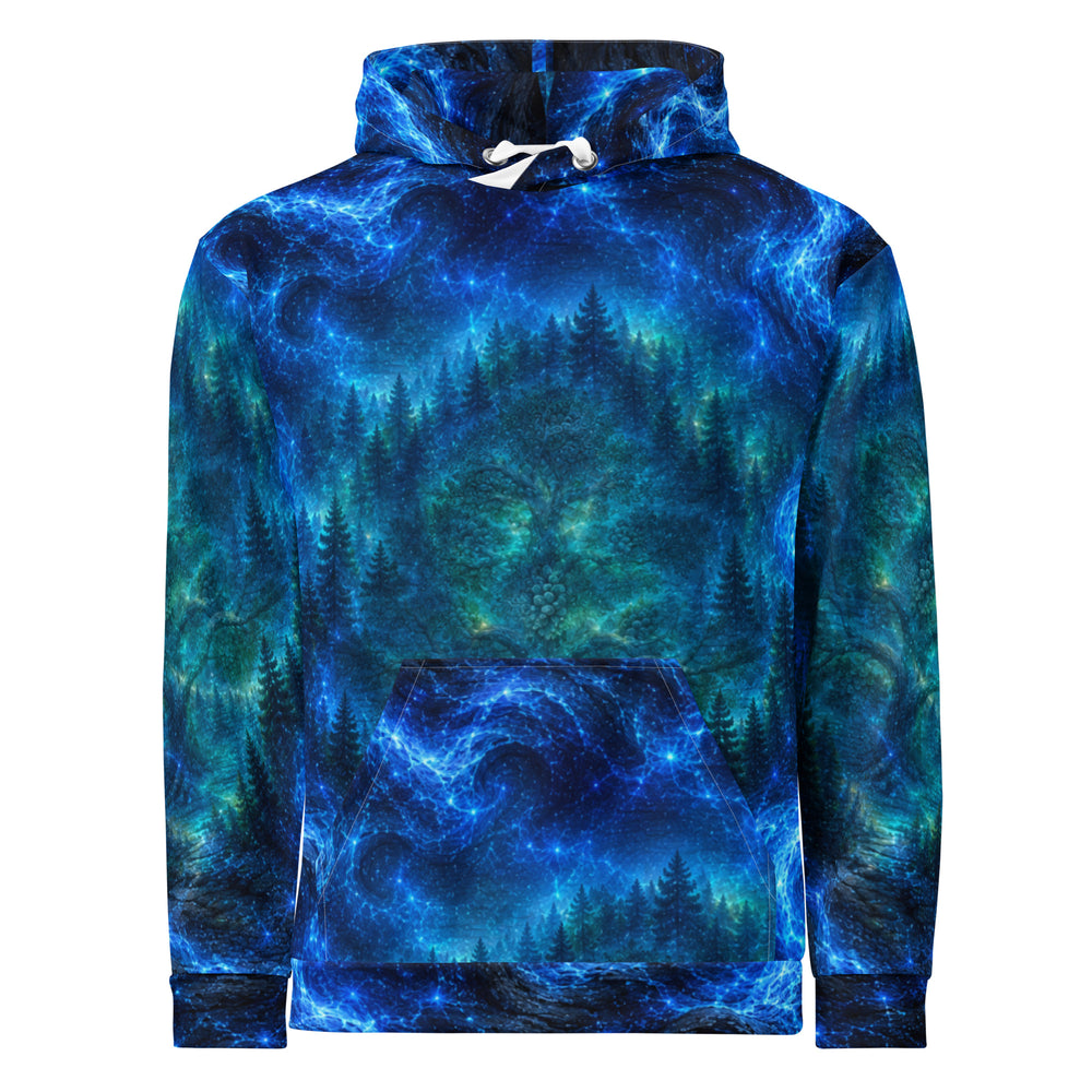 Mystic Forest Guardian All-Over Print Hoodie