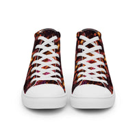Women’s high top canvas shoes